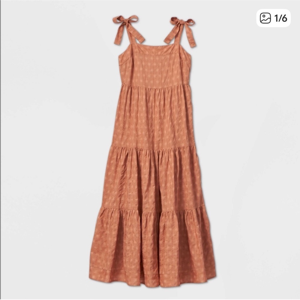 Universal Thread Tie Strap Maxi Dress Small